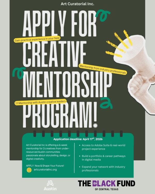 Introducing the Creative Mentorship Program